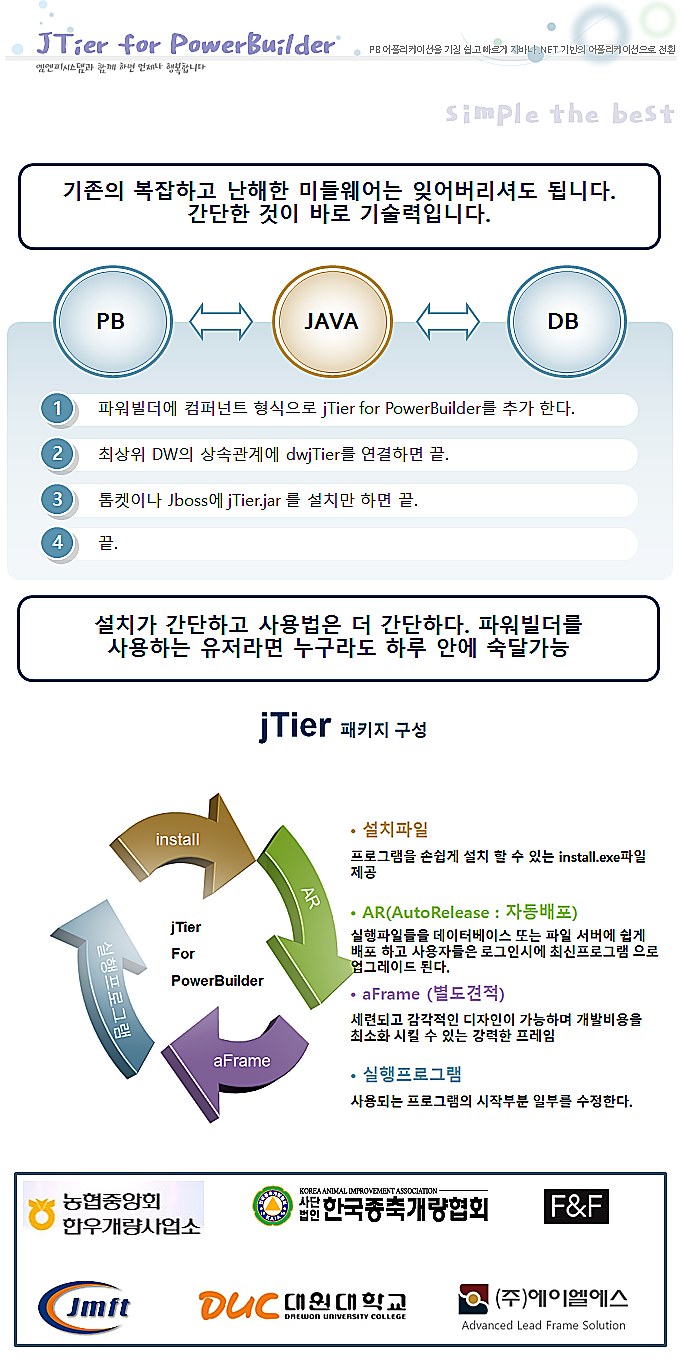 jTier for PowerBuilder 안내